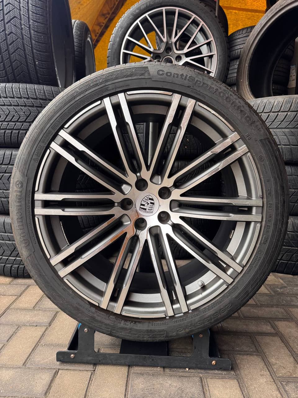 265/40 r21 roti porsche macan continental - комплект диски/шины порше макан