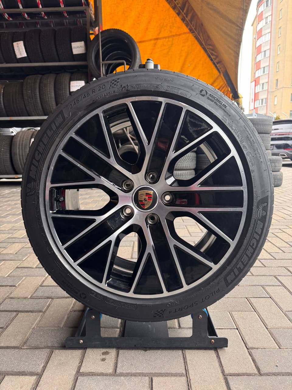 245/45 r20 roti porsche taycan michelin - комплект диски/шины порше тайкан