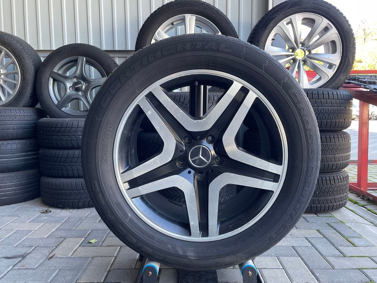 275/50 R20 Roti Mercedes G Class Continental | Комплект Диски/Шины Мерседес Г Класс