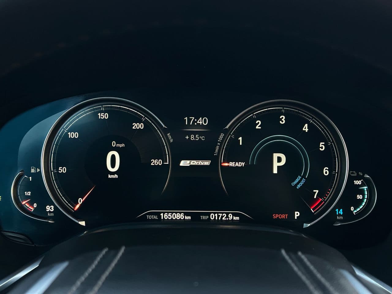 BMW 740e 2017 — Миниатюра 14