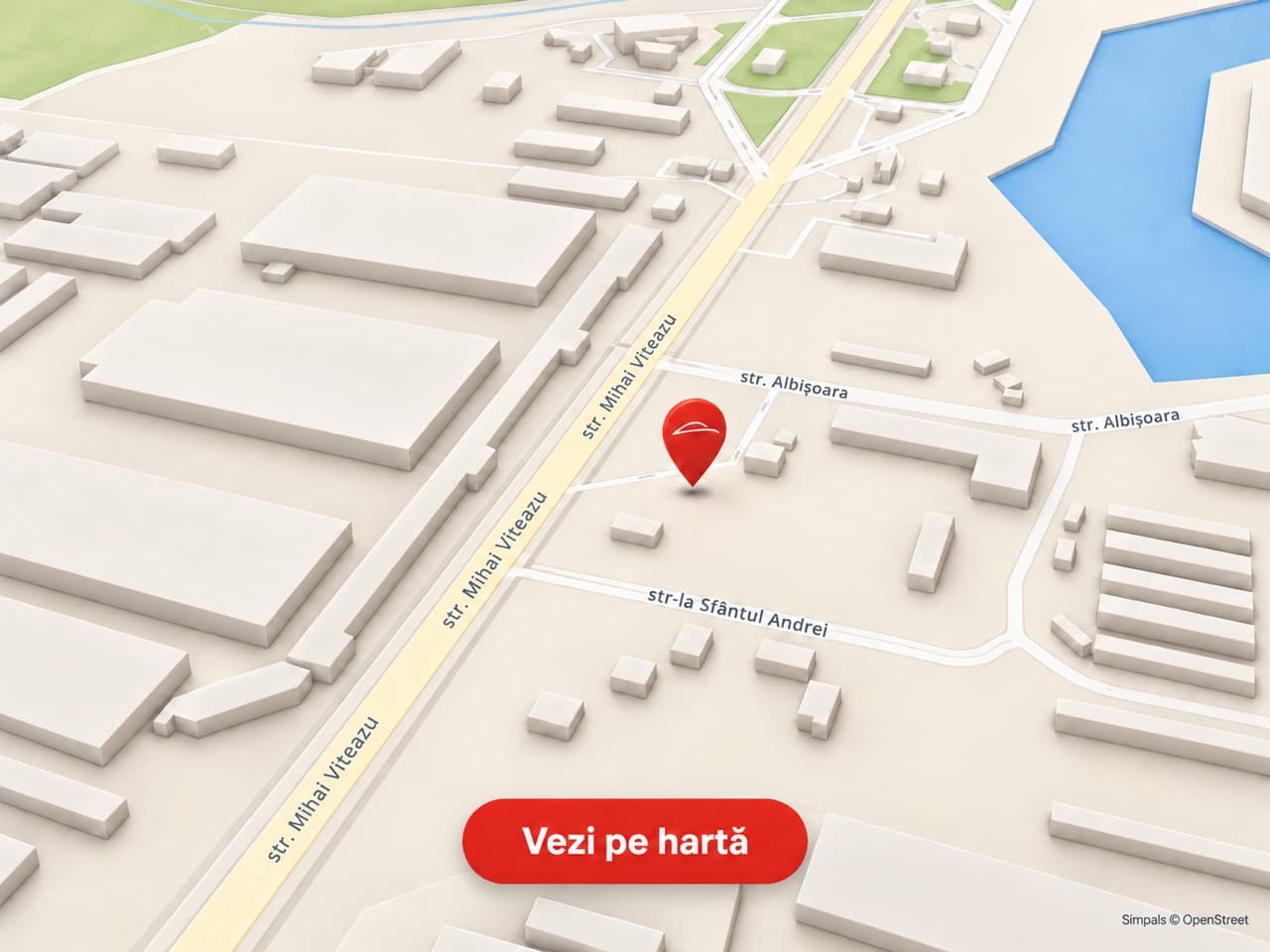 Vulcanizare Mihai Viteazu 10 — hartă