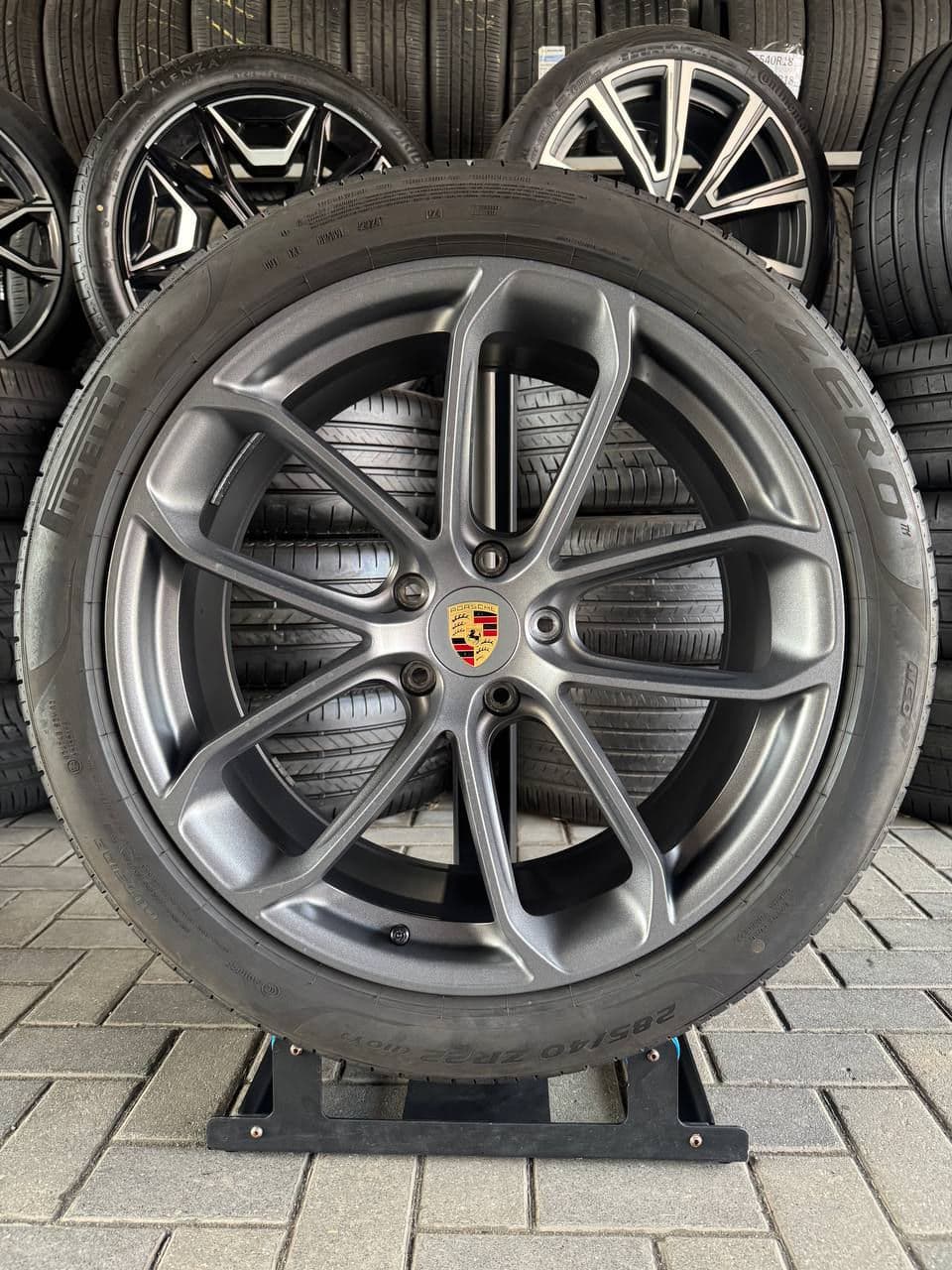 285/40 R22 Roti Porsche Cayenne Turbo GT Pirelli | Комплект Диски/Шины Порше Кайен Турбо ГТ