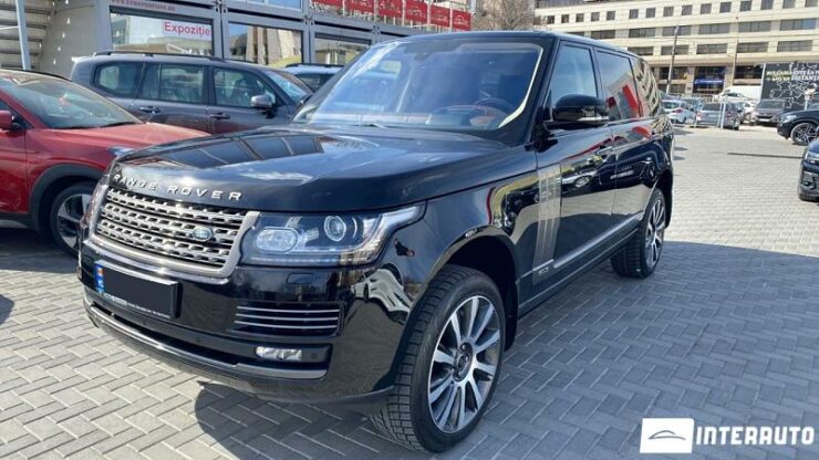 Land Rover Range Rover Vogue 2015 doar la InterAuto