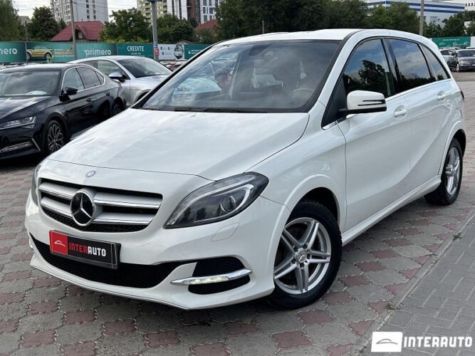 Mercedes B 250E 2015 doar la InterAuto