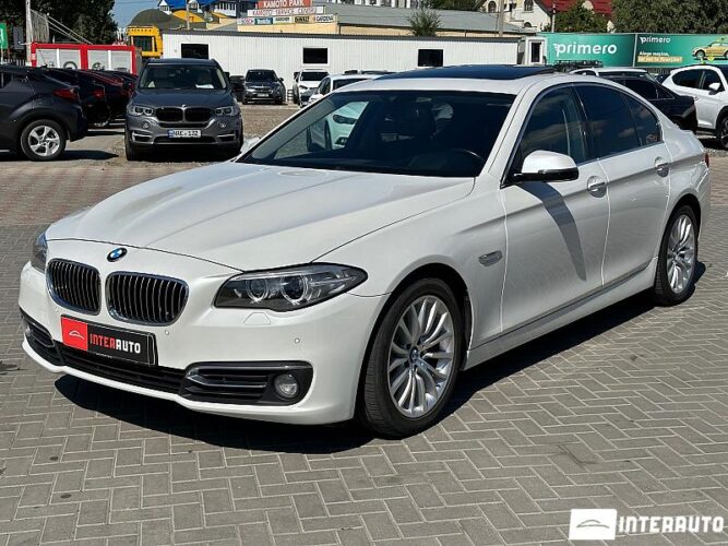 BMW 528 2015 doar la InterAuto