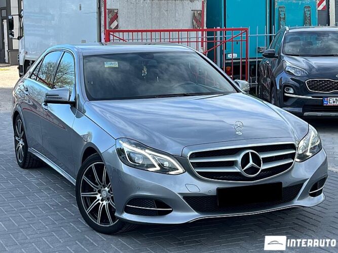 Mercedes E 200 2014 doar la InterAuto