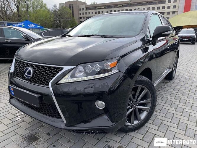 Lexus RX 450h 2012 doar la InterAuto