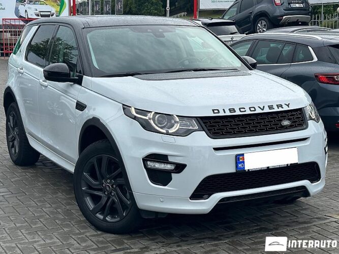 Land Rover Discovery Sport 2017 doar la InterAuto