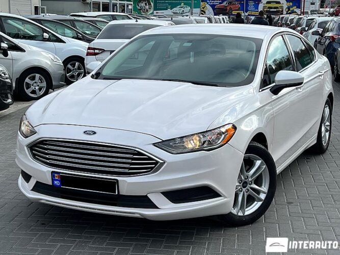 Ford Fusion 2017 doar la InterAuto