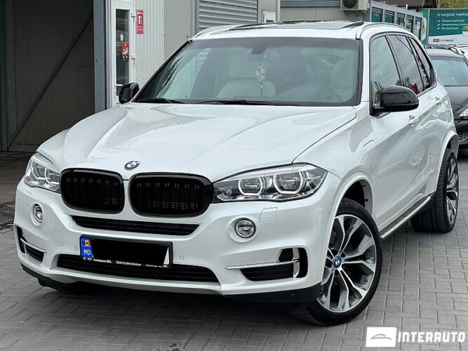 BMW X5 4.0e 2017 doar la InterAuto