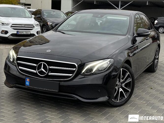 Mercedes E 200 2019 doar la InterAuto