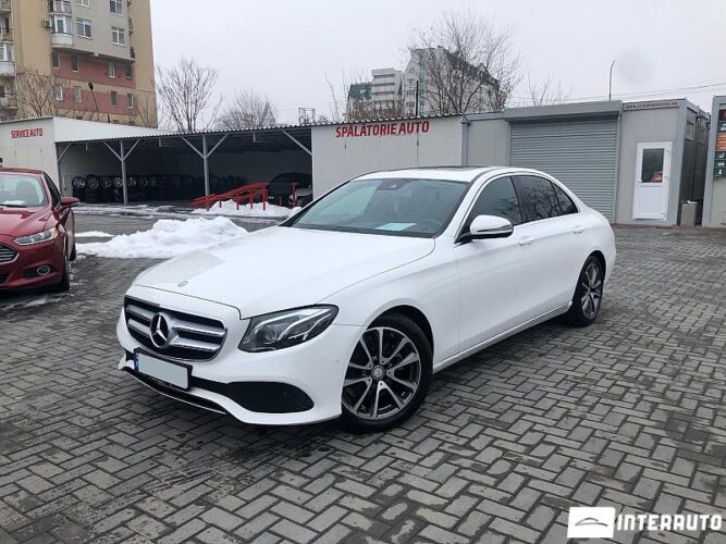 Mercedes E 220 2016 doar la InterAuto
