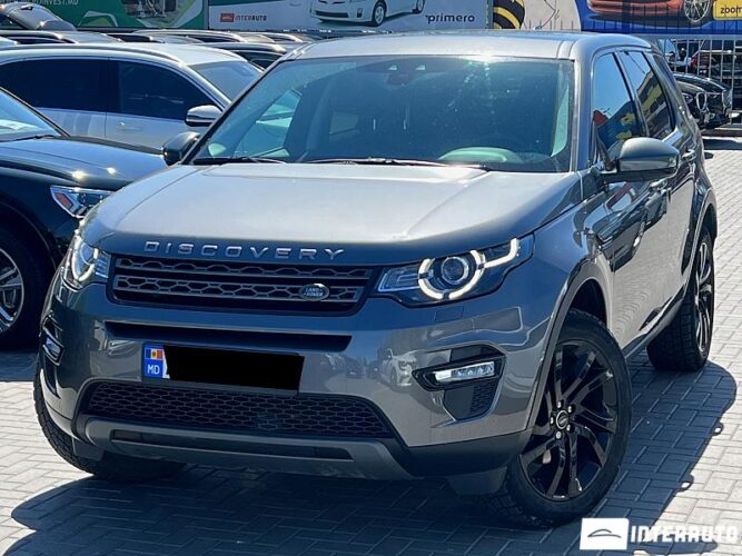 Land Rover Discovery Sport 2018 doar la InterAuto