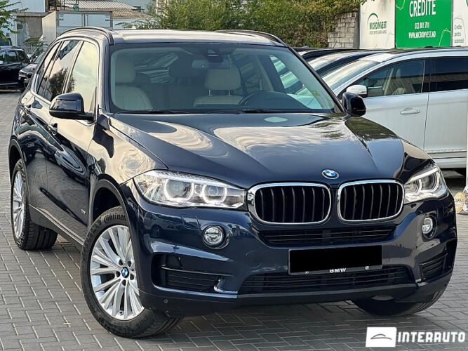 BMW X5 2.5D 2015 doar la InterAuto