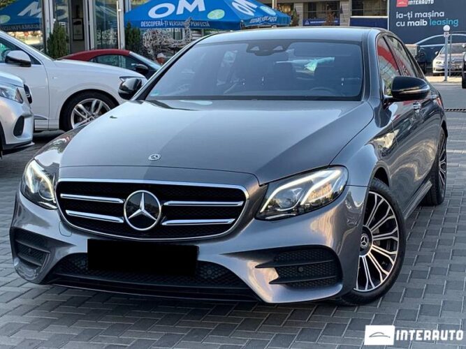 Mercedes E 220 2017 doar la InterAuto