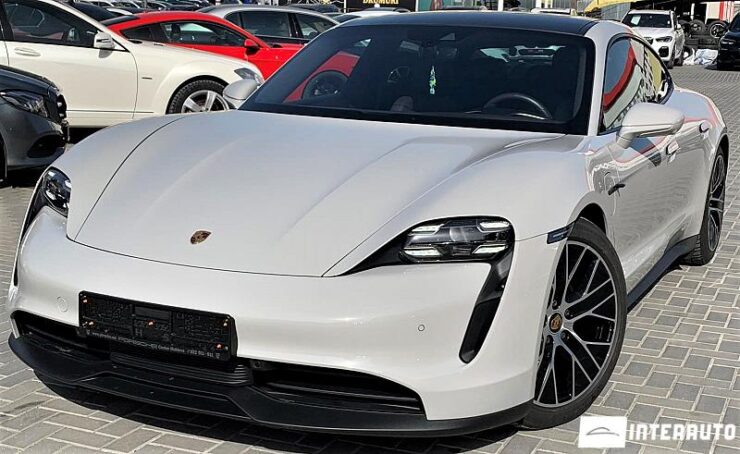 Porsche Taycan 4S 2021 doar la InterAuto