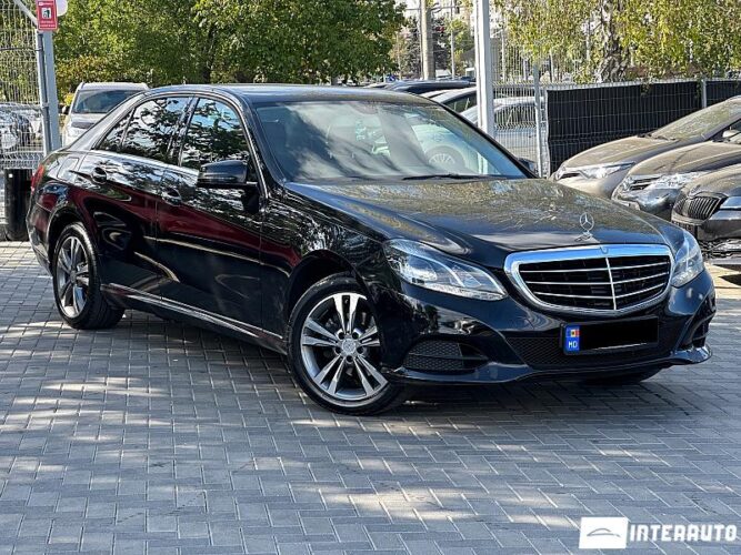 Mercedes E 200 2015 doar la InterAuto