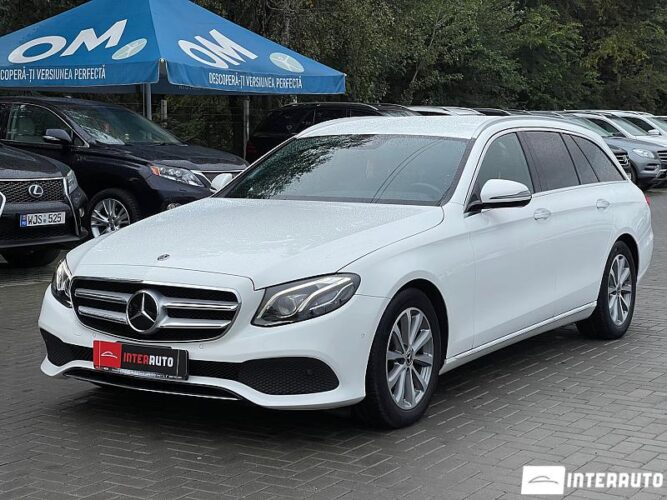 Mercedes E 200 2018 doar la InterAuto