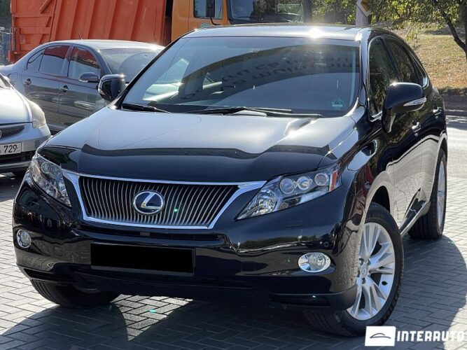 Lexus RX 450h 2010 doar la InterAuto