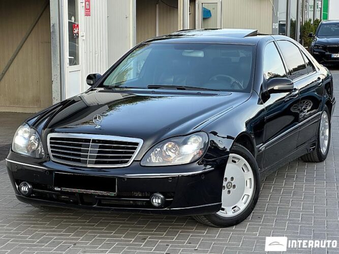 Mercedes S 500 2002 doar la InterAuto