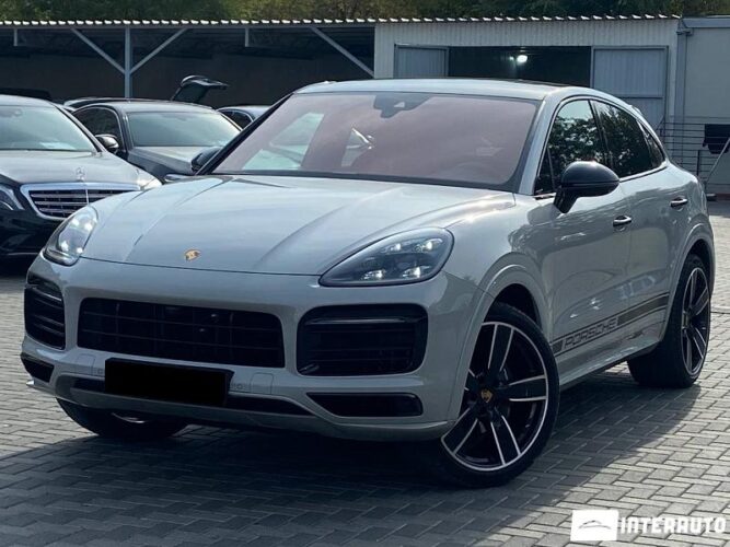 Porsche Cayenne Coupe 2020 doar la InterAuto