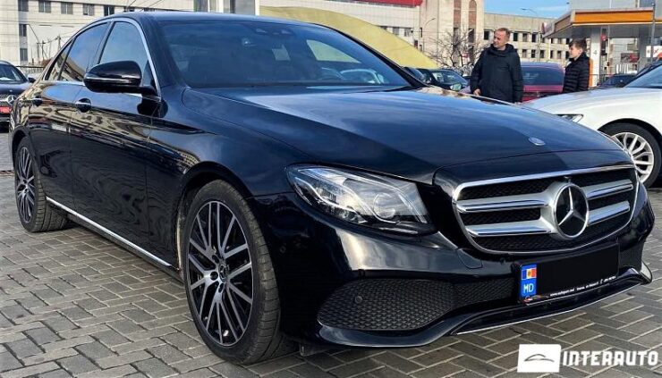 Mercedes E 220 2016 doar la InterAuto