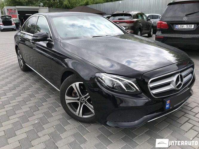 Mercedes E 220 2017 doar la InterAuto