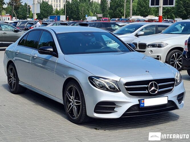 Mercedes E 220 2019 doar la InterAuto