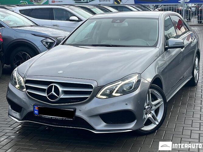 Mercedes E 220 2013 doar la InterAuto