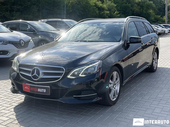 Mercedes E 220 2013 doar la InterAuto