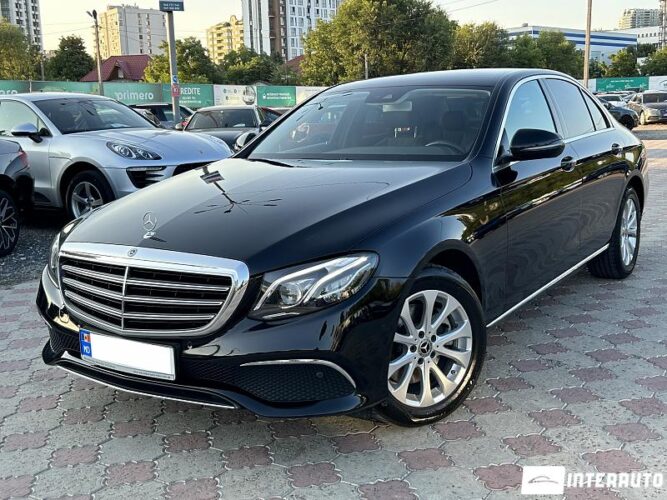 Mercedes E 300 2018 doar la InterAuto