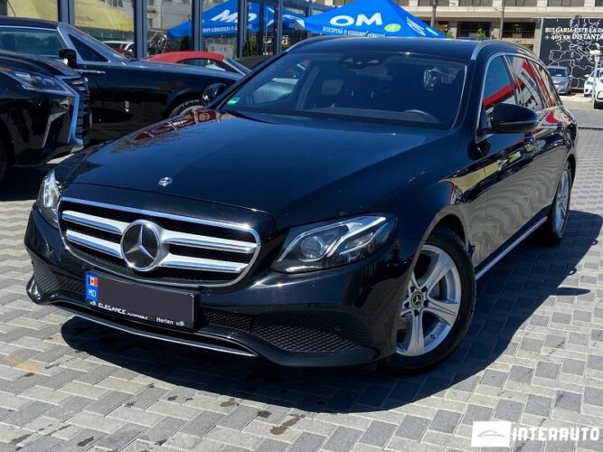 Mercedes E 220 2017 doar la InterAuto
