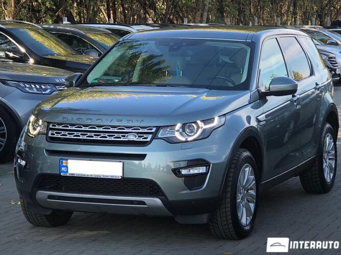 Land Rover Discovery Sport 2016 doar la InterAuto