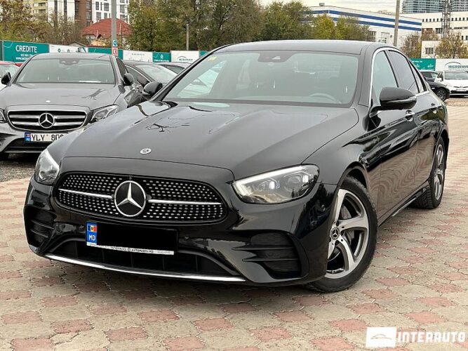 Mercedes E 220 2021 doar la InterAuto