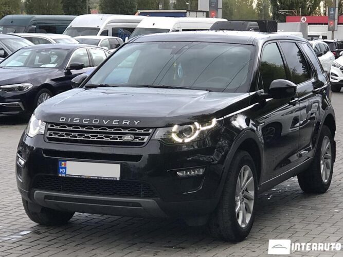Land Rover Discovery Sport 2017 doar la InterAuto