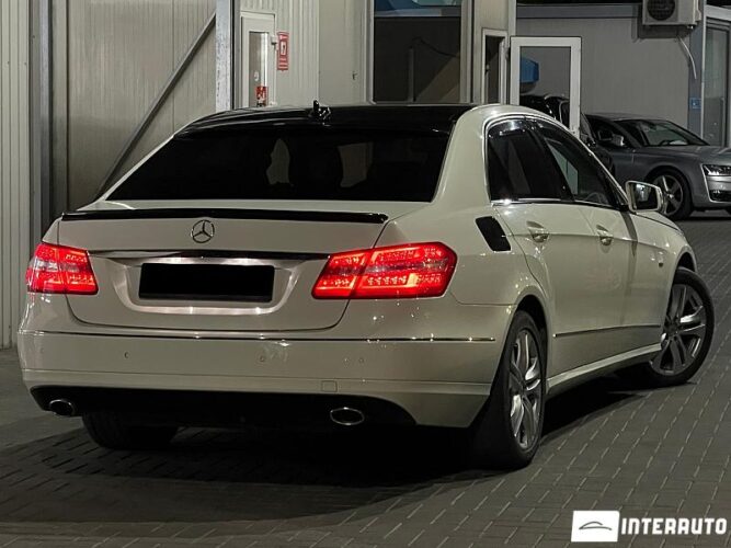 mercedes E 200 2011