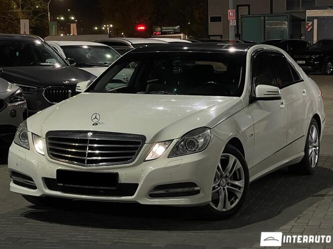 Mercedes E 200 2011 doar la InterAuto