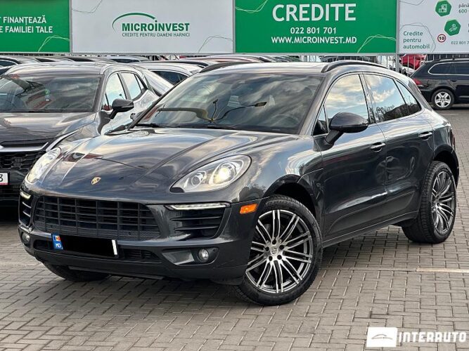 Porsche Macan 2016 doar la InterAuto
