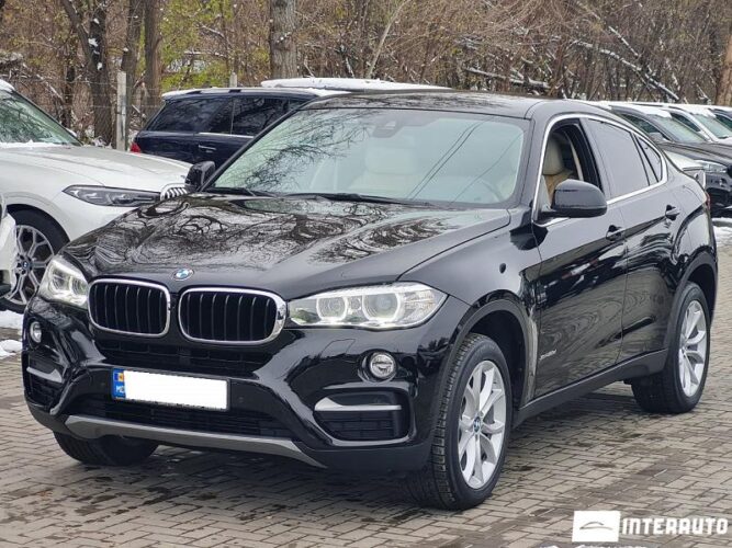 BMW X6 3.0D 2017 doar la InterAuto