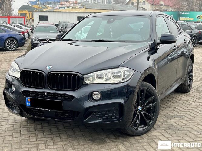 BMW X6 3.0D 2016 doar la InterAuto