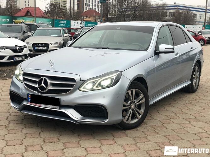 Mercedes E 300h 2013 doar la InterAuto