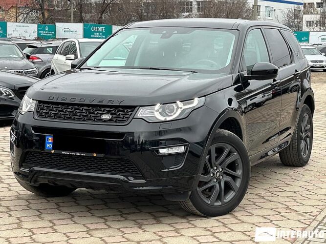 Land Rover Discovery Sport 2017 doar la InterAuto