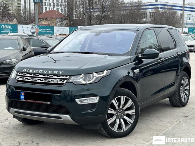 Land Rover Discovery Sport 2016 doar la InterAuto