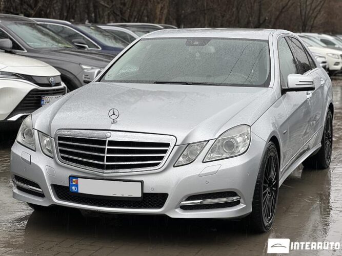 Mercedes E 250 2011 doar la InterAuto