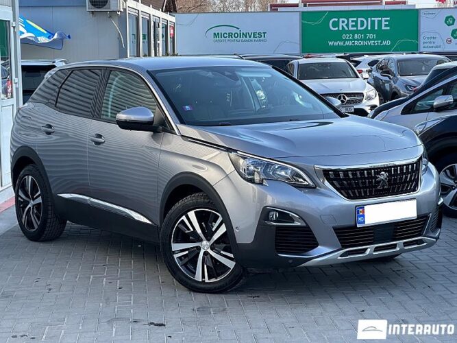 Peugeot 3008 2019 doar la InterAuto