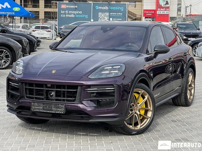 Porsche Cayenne Turbo GT Coupe 2024 doar la InterAuto