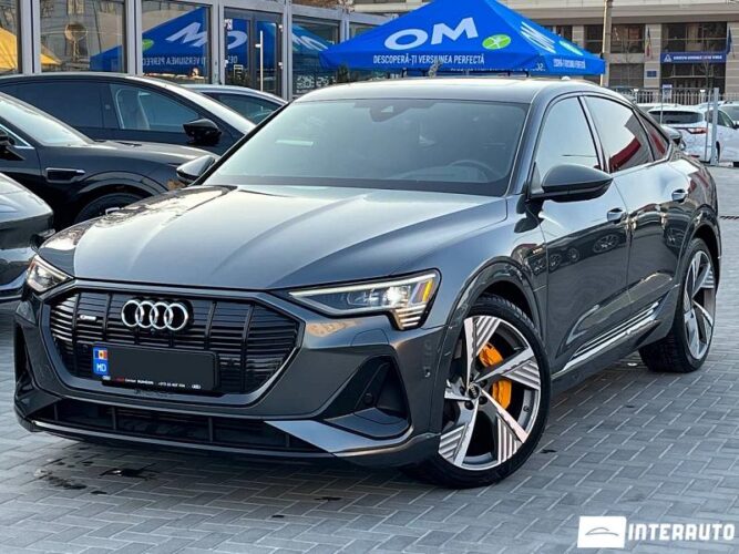 Audi E-tron Sportback 2022 doar la InterAuto