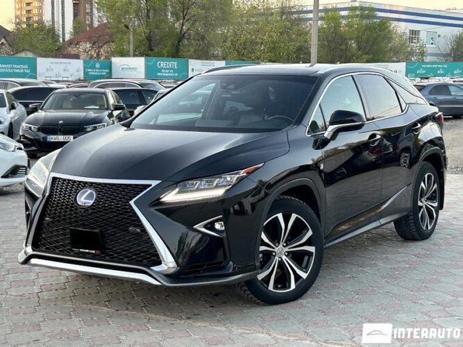 Lexus RX 450h 2018 doar la InterAuto