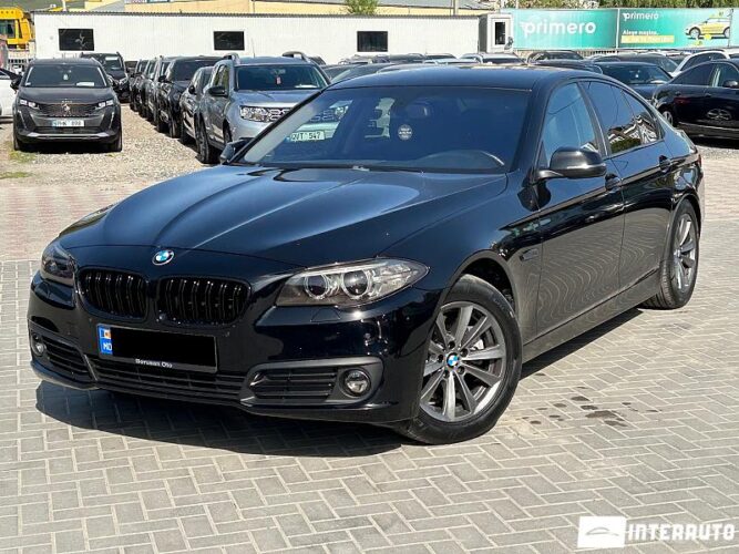 BMW 520 2015 doar la InterAuto