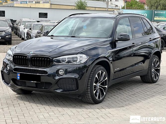 BMW X5 4.0e 2016 doar la InterAuto